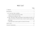 Lý luận giá trị lao động và thực tiễn phát triển kinh tế thị trường ở việt nam