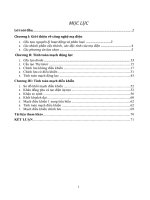 Thiết kế nguồn mạ một chiều 