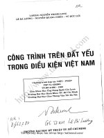 CÔNG TRÌNH TRÊN NỀN ĐẤT YẾU TRONG ĐIỀU KIỆN VIỆT NAM
