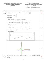 De thi thu Quoc gia mon toan truong DAP AN HDC thanh binh 2 