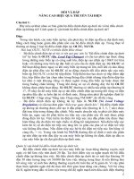 Câu hỏi và đáp án nâng cao hiệu quả truyền tải trong hệ thống điện