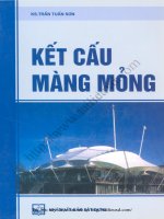 Kết cấu màng mỏng   trần tuấn sơn 