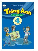Tiếng anh 4   sách giáo viên