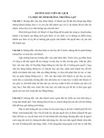 Một số tình huống thg gặp HDV