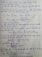 BÀI TẬP , LỜI GIẢI MẠNG ĐIỆN KHU XÂY DỰNG