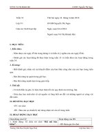 dạy sinh hoạt lop 5