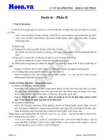 Danh từ trong tiếng anh phần 2