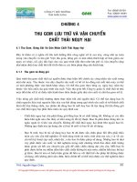 Quản lý chất thải nguy hại  chương 4