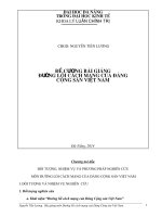 Đường lối Cách mạng Đảng Cộng Sản Việt Nam