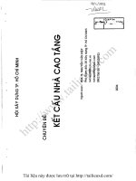 Chuyên đề kết cấu nhà cao tầng   pgs ts nguyễn văn hiệp, 123 trang 