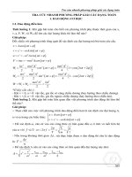 Tra cứu nhanh PP giải các dạng toán dao động cơ