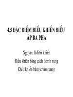 nguyên tắc điều khiển điện áp ba pha