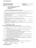 Bộ đề thi môn kinh tế phát triển