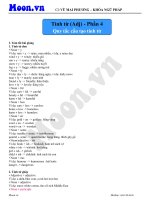 Tính từ trong tiếng anh phần 4