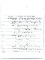 Bai tap mon hoc PGS TS ngo van xiem