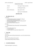 dạy sinh hoạt lớp 1 tuần 34