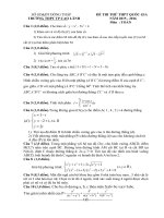 De thi thu Quoc gia mon toan truong TP cao lanh 