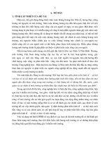 Ứng dụng mô hình DPSIR trong việc xây dựng chỉ thụ môi trường hệ đầm phá Tam Giang  Cầu Hai