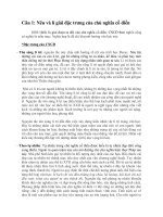 Nêu và lí giải đặc trưng của chủ nghĩa cổ điển