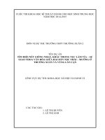 Tìm hiểu sự giao thoa văn hóa Thái  Mường ở huyện Thường Xuân và vùng lân cận qua tục làm vía