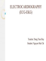 ELECTROCARDIOGRAPHY điện não đồ