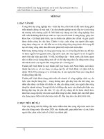 Tính toán thiết kế, xây dựng mới trạm xử lý nước cấp tại huyện hoa lư, tỉnh ninh bình với công suất 15000 m3 ngđ