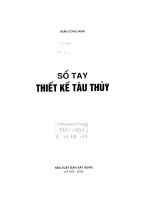 Sổ tay thiết kế tàu thủy