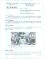 ĐỀ THI HSG LỊCH sử 9 TIỀN GIANG 2014   2015