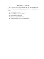 Nghiên cứu lớp điều khiển truy nhập môi trường mac trong công nghệ wimax