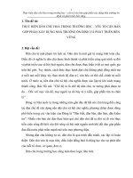 Thực hiện dân chủ hóa trong trường học – yếu tố căn bản góp phần xây dựng nhà trường ổn định và phát triển bền vững