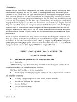 Liên hệ công tác hoạch định nhu cầu nguyên vật liệu tại một doanh nghiệp cụ thể