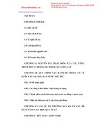 BÁO CÁO NHÀ MÁY NƯỚC THỦ ĐỨC