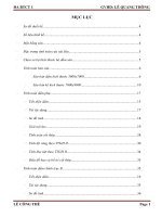 Thuyết minh tính toán kết cấu đồ án bê tông cốt thép 1