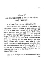 Ebook cải cách nền kinh tế vĩ mô trong các nền kinh tế đang chuyển đổi (sách tham khảo)  phần 2