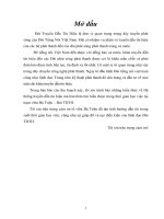 Hệ thống truyền dẫn tín hiệu tại trạm viba bà triệu – đài TDTH