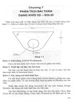 Giáo trình ansys   phân tích ứng suất và biến dạng  phần 2