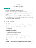 Bài giảng môn học nguyên lý kế toán   chương 2  cân đối – tổng hợp