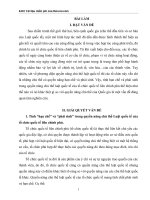 TIỂU LUẬN PHÂN TÍCH và CHỨNG MINH TÍNH hạn CHẾ, PHÁI SINH TRONG QUYỀN NĂNG CHỦ THỂ LUẬT QUỐC tế của tổ CHỨC QUỐC tế LIÊN CHÍNH PHỦ