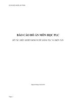 ĐỒ án điều KHIỂN bơm nước