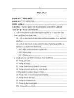 Một số giải pháp nhằm hạn chế rủi ro tín dụng tại Ngân hàng Đầu tư và Phát triển Việt Nam chi nhánh Cầu Giấy