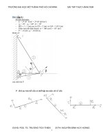 BÀI TẬP THỰC HÀNH FEM, TRƯỜNG ĐẠI HỌC MỞ THÀNH PHỐ HỒ CHÍ MINH