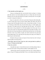 Hoàn thiện công tác kế toán chi phí sản xuất và tính giá thành sản phẩm tạiCông ty CP khoáng sản Bình Định