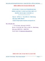 Bài dự thi dạy học tích hợp liên môn  GDCD   võ văn thanh 2015