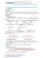 lý thuyết tổng hợp về hữu cơ, miễn phí