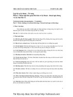 TCXDVN 340 2005 lập hồ sơ kỹ thuật  từ vựng  phần 1  thuật ngữ liên quan đến bản vẽ kỹ thuật  thuật ngữ chung và các loại bản vẽ 