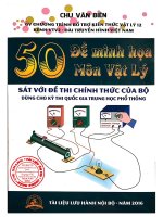 50 đề thi vật lí Đại học