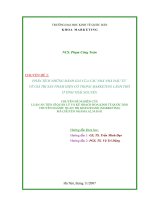 PHÂN TÍCH NHỮNG ĐÁNH GIÁ của các NHÀ NHÀ đầu tư về GIÁ TRỊ sản PHẨM HIỆN có TRONG MARKETING LÃNH THỔ ở TỈNH THÁI NGUYÊN 