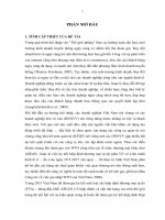 Các nhân tố tác động đến việc vận dụng kế toán quản trị trong các doanh nghiệp nhỏ và vừa tại việt nam 