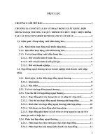 Hoàn thiện quy trình tổ chức thực hiện hợp đồng xuất khẩu tại công ty Cổ Phần Đường Biên Hòa