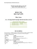 BÁO cáo lập TRÌNH SHELL SCRIPT mẫu, FULL CODE + cập NHẬP, tìm KIẾM HIỂN THỊ THÔNG TIN KHOA, GIẢNG VIÊN